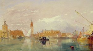 1867年のヴェネツィアの眺め 作： James Baker Pyne